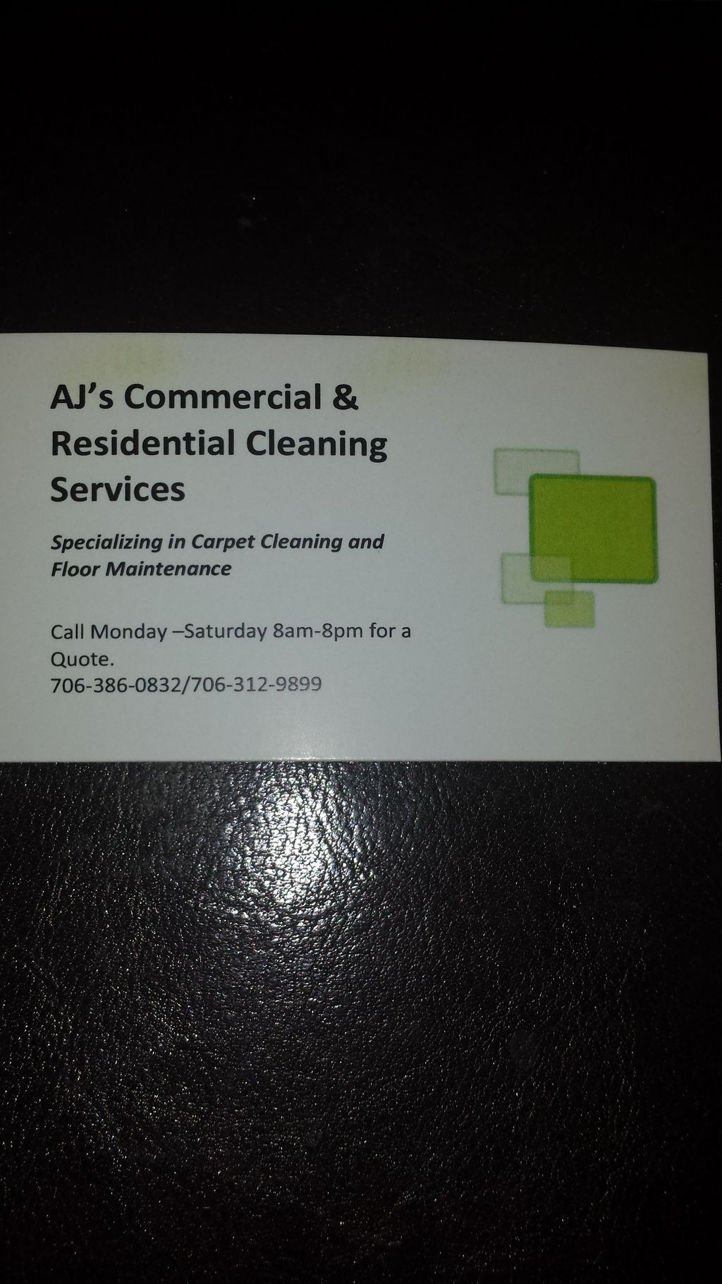 AJ's Commercial and Residential Cleaning