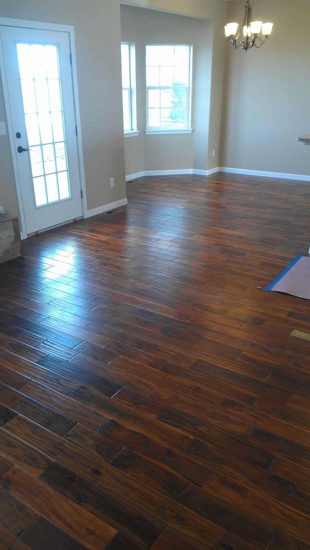 prefinished hand scraped wood