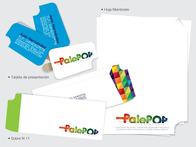 Business Card
Ice Lolly PalePOP