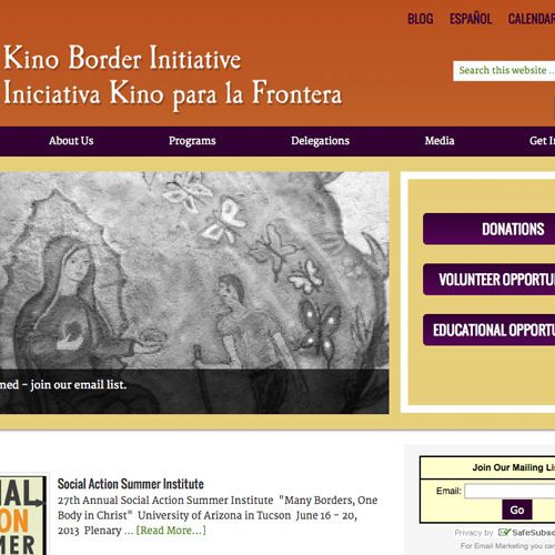 Kino Border Initiative website.
www.kinoborderinit