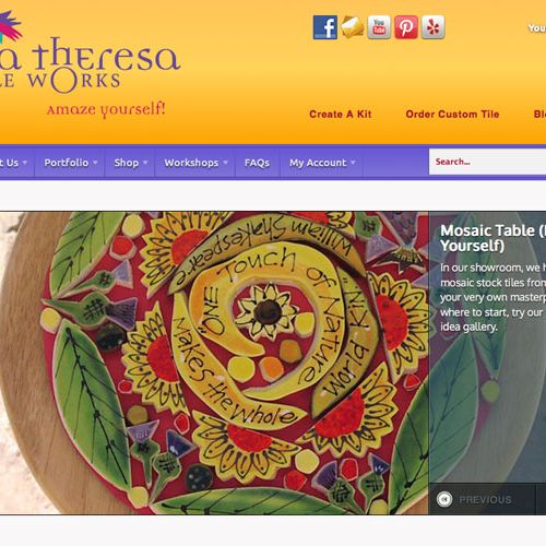 Santa Theresa Tile Works website. www.santatheresa