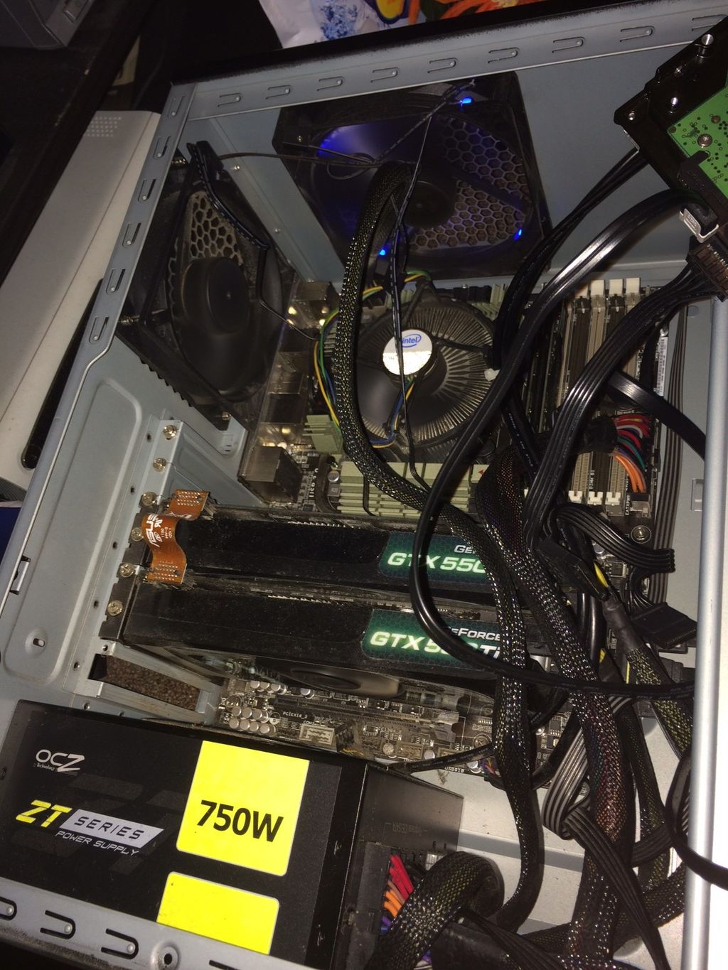 Overheating issue due to old cpu past on processor