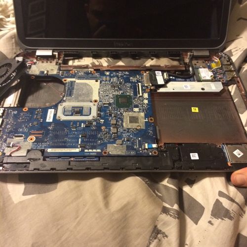 Laptop Fan made horrible noise and overheat. Took 