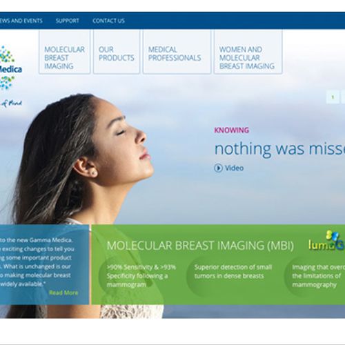 Gamma Medica Website