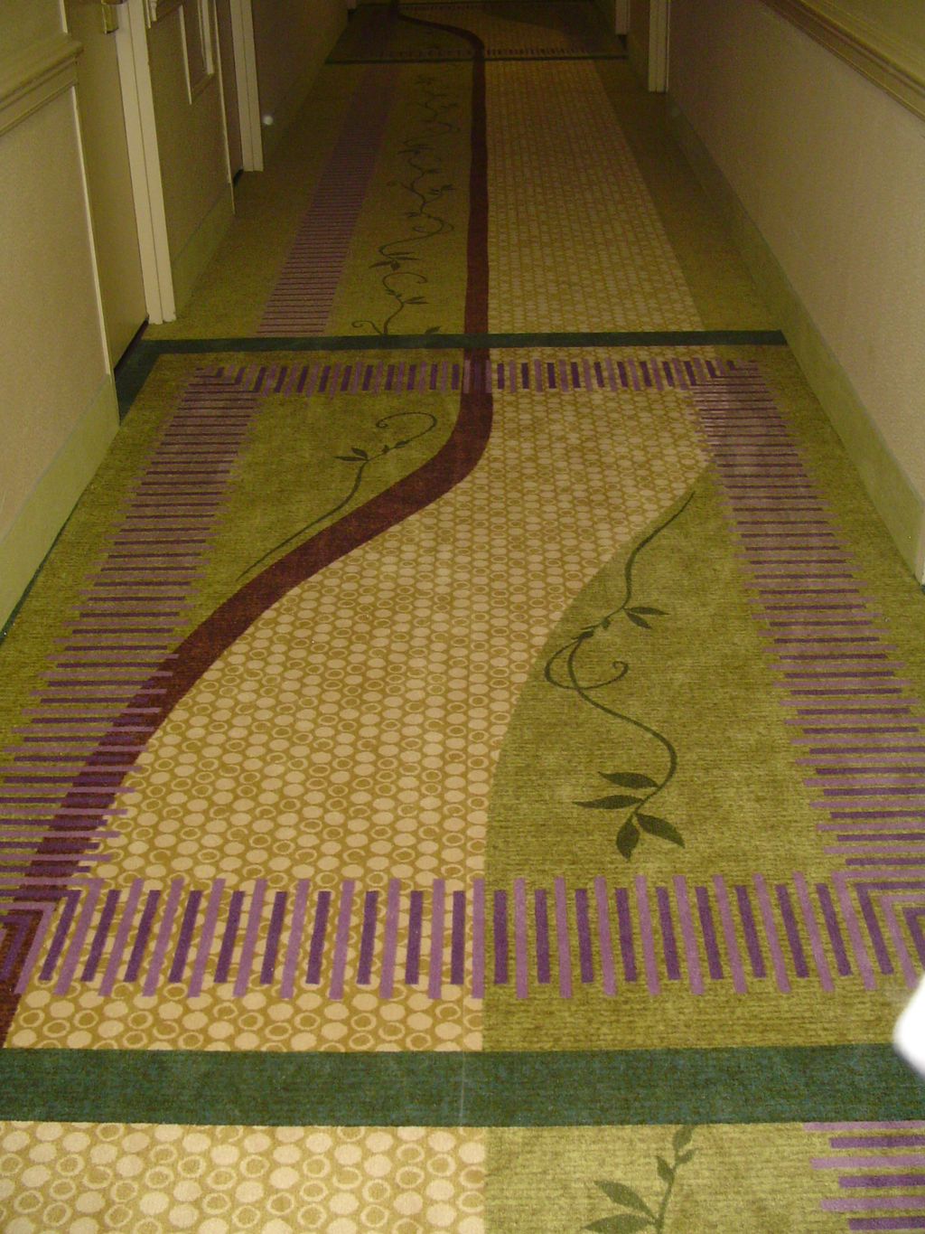 Corridor in a multi-level Hotel located in Alexand