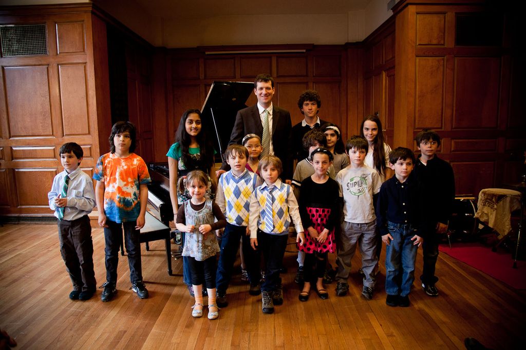 Picture from the spring piano recital last year.