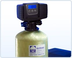 Fleck 5600 SXT residential water softener -- our b
