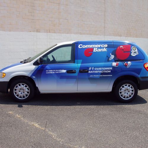 Vehicle wrap pre-pressed and digitally printed acc