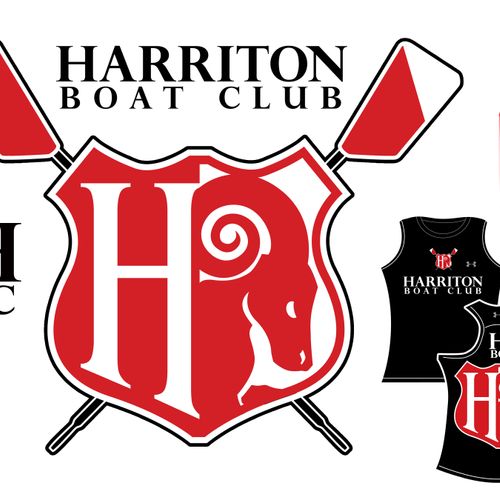 Harriton Boat Club identity design