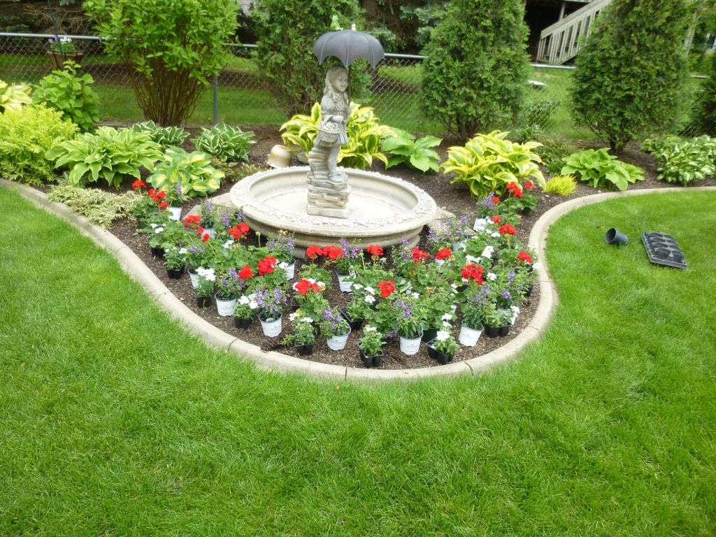 Designed and planted a theme garden to represent A