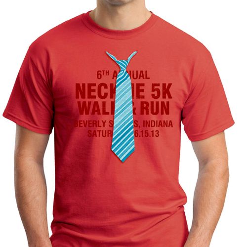 T-shirt design for Father's Day-themed 5K Walk/Run