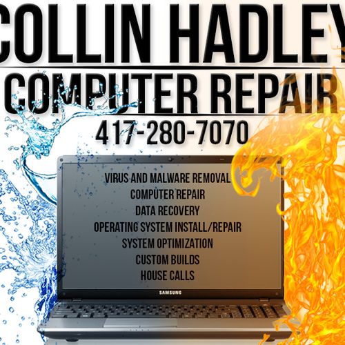 Ad for my friend in computer repair.