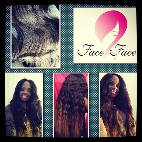 Hair extentions with closure.