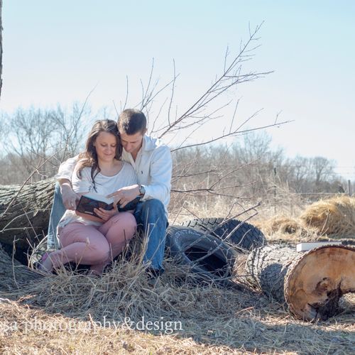 Engagement session, on location