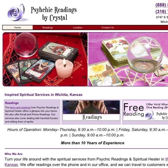 Psychic Readings By Crystal