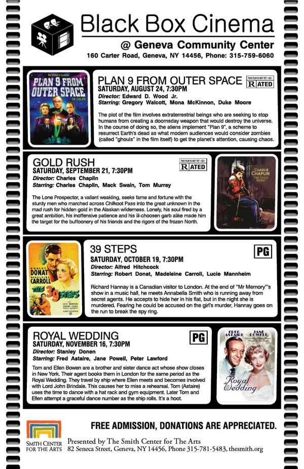 Community Cinema poster.