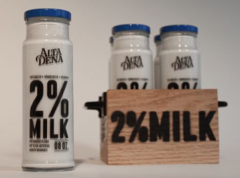 This was a packaging and redesign for Alta Dena mi