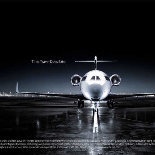 Ad campaign for Bombardier FlexJet (3 of 3)