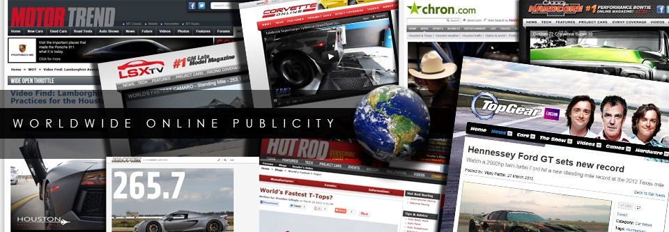 Automotive recognition and publicity!