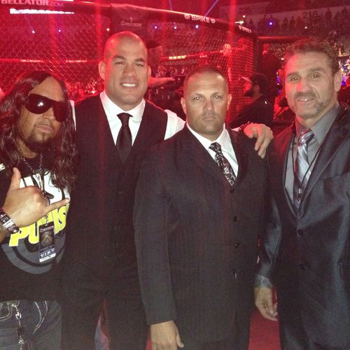 Doing protection for Tito Ortiz