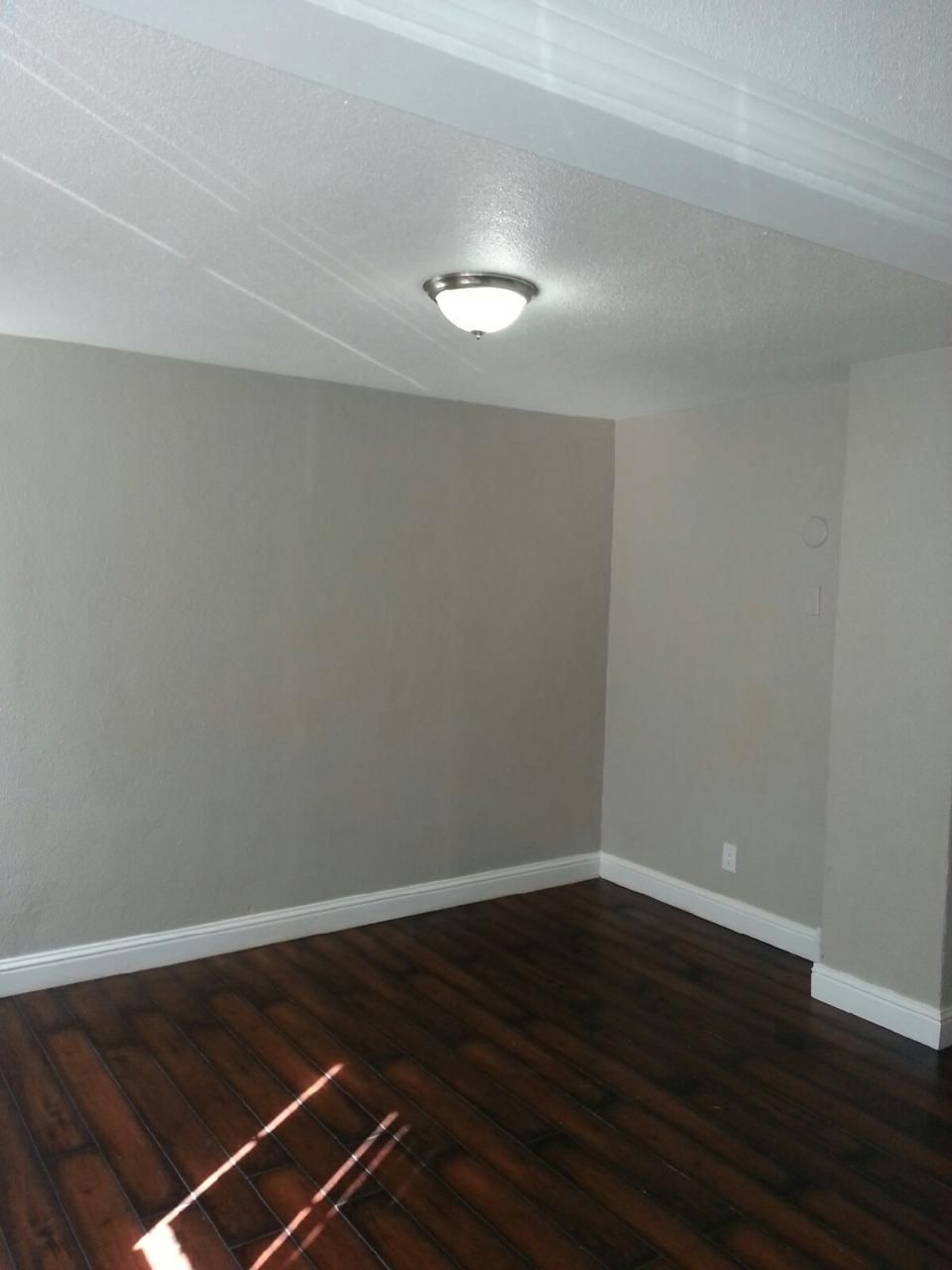 This is a sample of some of the painting and floor