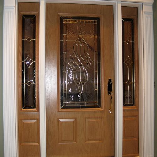 ProVia entry door with door surround.