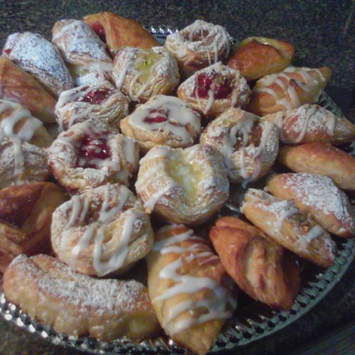 homemade pastries