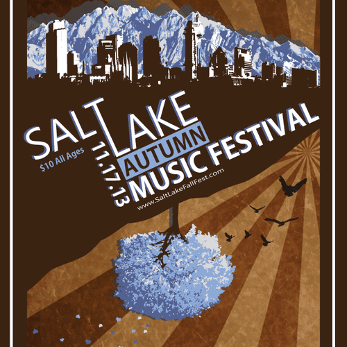 Fall Music Concert Series Poster Art