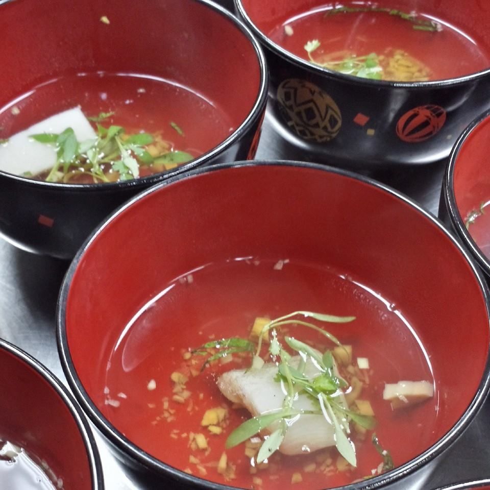 Consomme for a pairing dinner