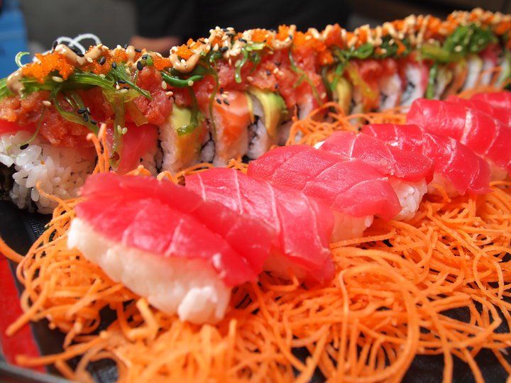 Sushi for an Anniversary Dinner
