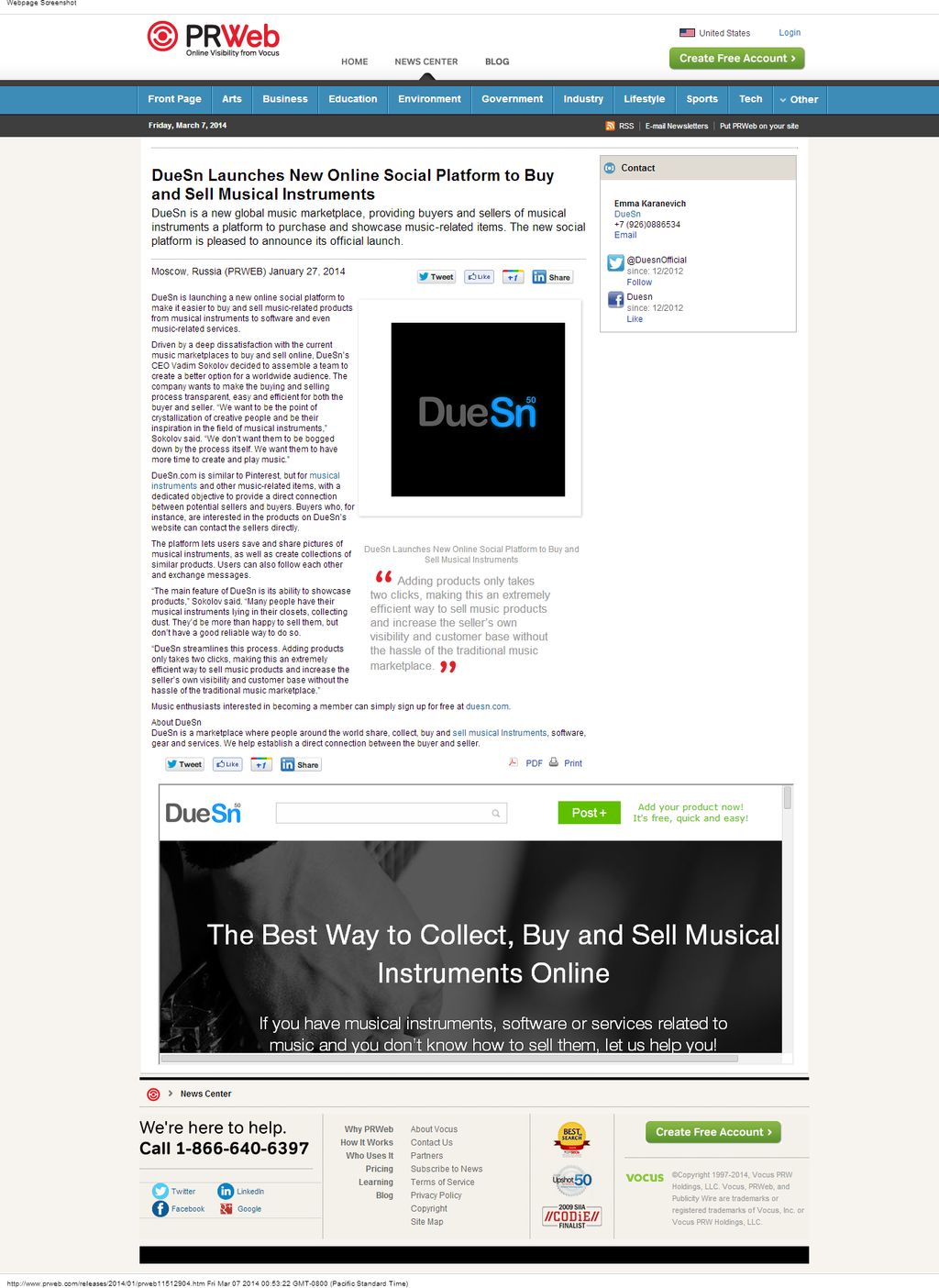 Projects and media