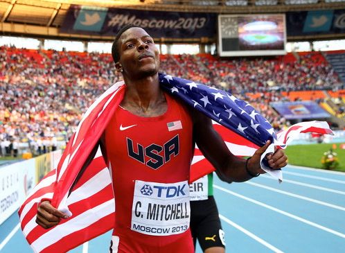 DTS trained world class sprinter and bronze medali