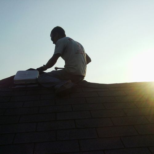 Roofing general repair.