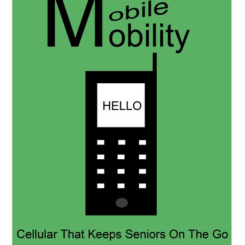 Advertisement idea to promote cell phones for seni
