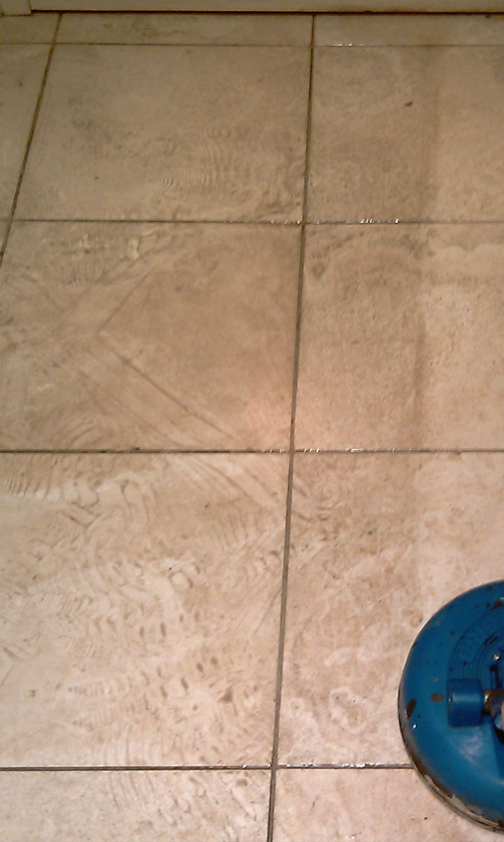 CSI Clean Team performing Restorative Tile & Grout