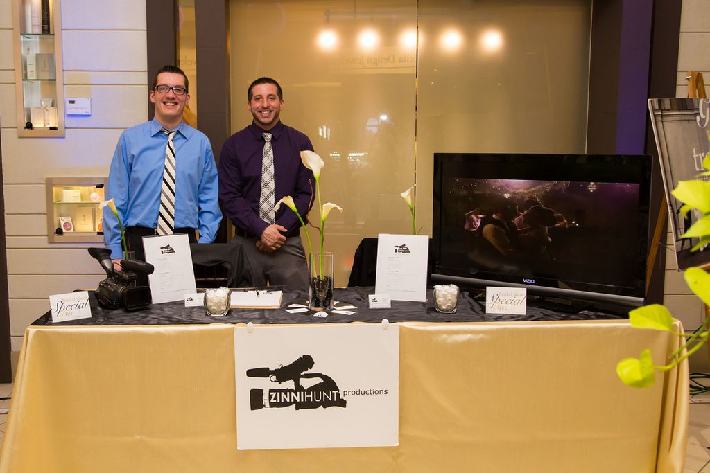 Greg and I at the Eton Bride Expo in February 2014