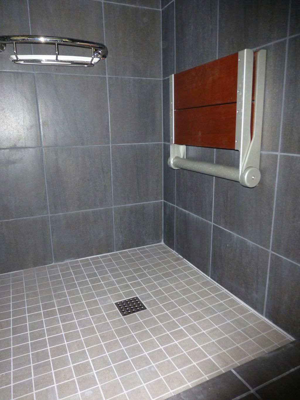 Shower seats and tile work