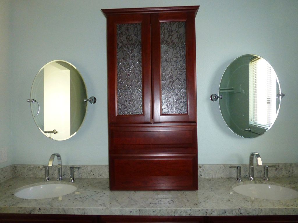 Vanities, cabinets and countertops