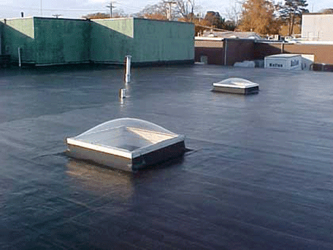 New Flat roof work.