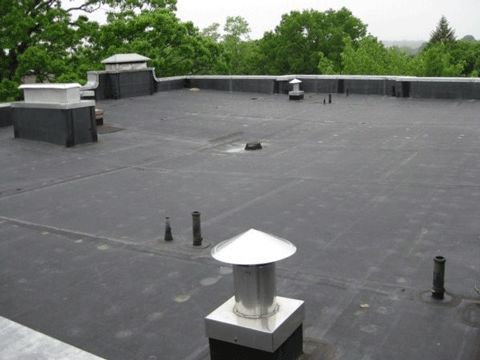 New Flat Roof work Installed.