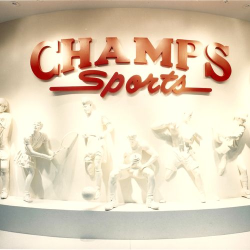 Champs Sports flagship at Mall of America.