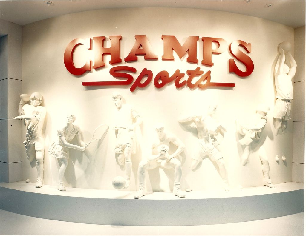 Champs Sports flagship at Mall of America.