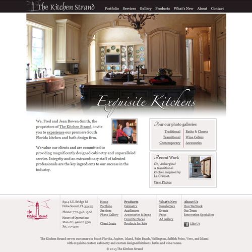 Kitchen Strand Website