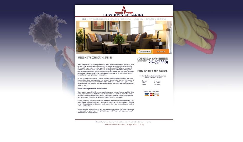 Commercial and Residential top tier cleaning compa