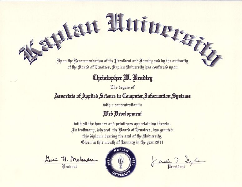 Associate of Applied Science in Computer Informati
