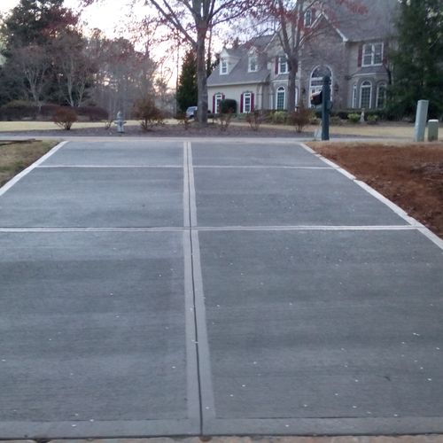 Finished Driveway Installation