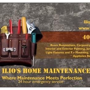 Ilio's Home Maintenance