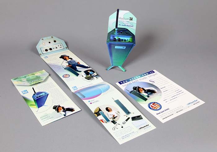 This direct mail piece was the exact size of the p