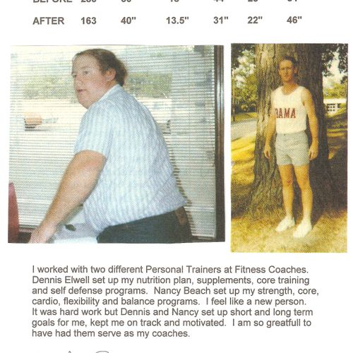 Mike lost 117 lbs. by following a circuit training