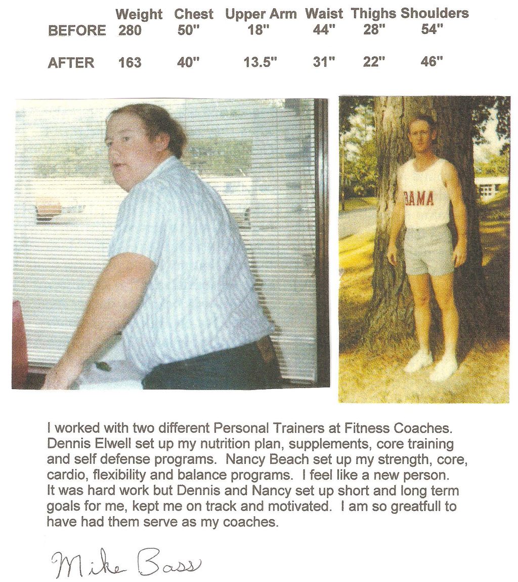 Mike lost 117 lbs. by following a circuit training